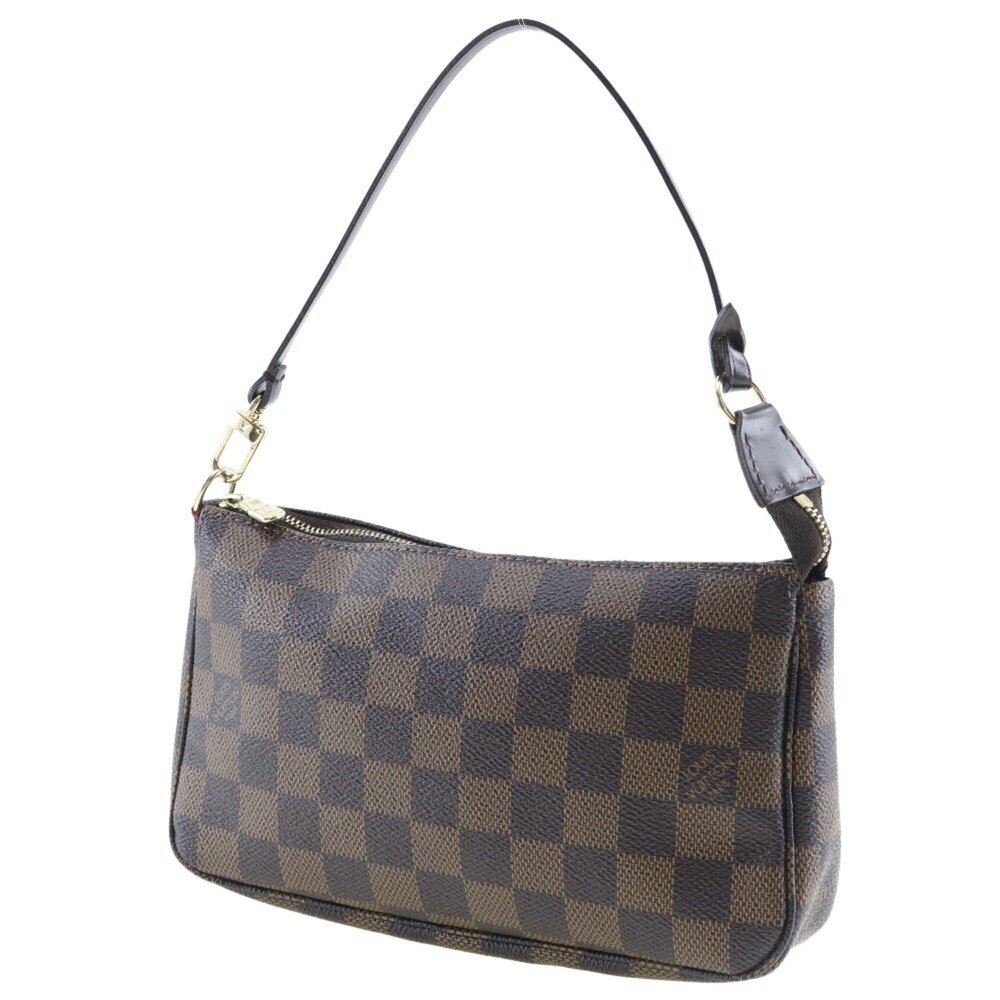 LOUIS VUITTON Brown Damier Canvas Pouch - Picture 2 of 6